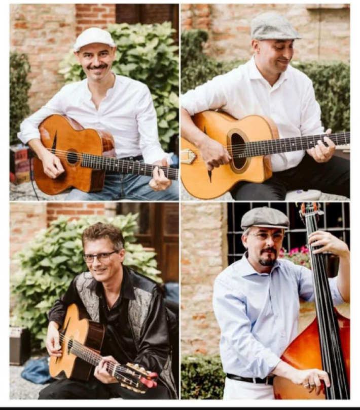 Concerto Jazz Manouche con il quartetto Swing Cafè